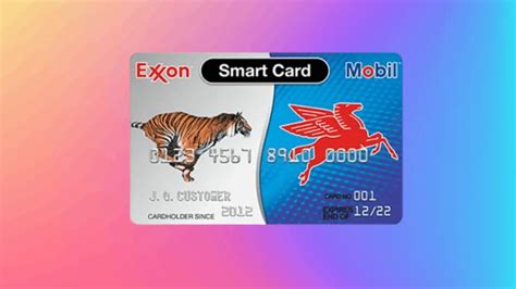 exxon smart card history|Exxon smart card review.